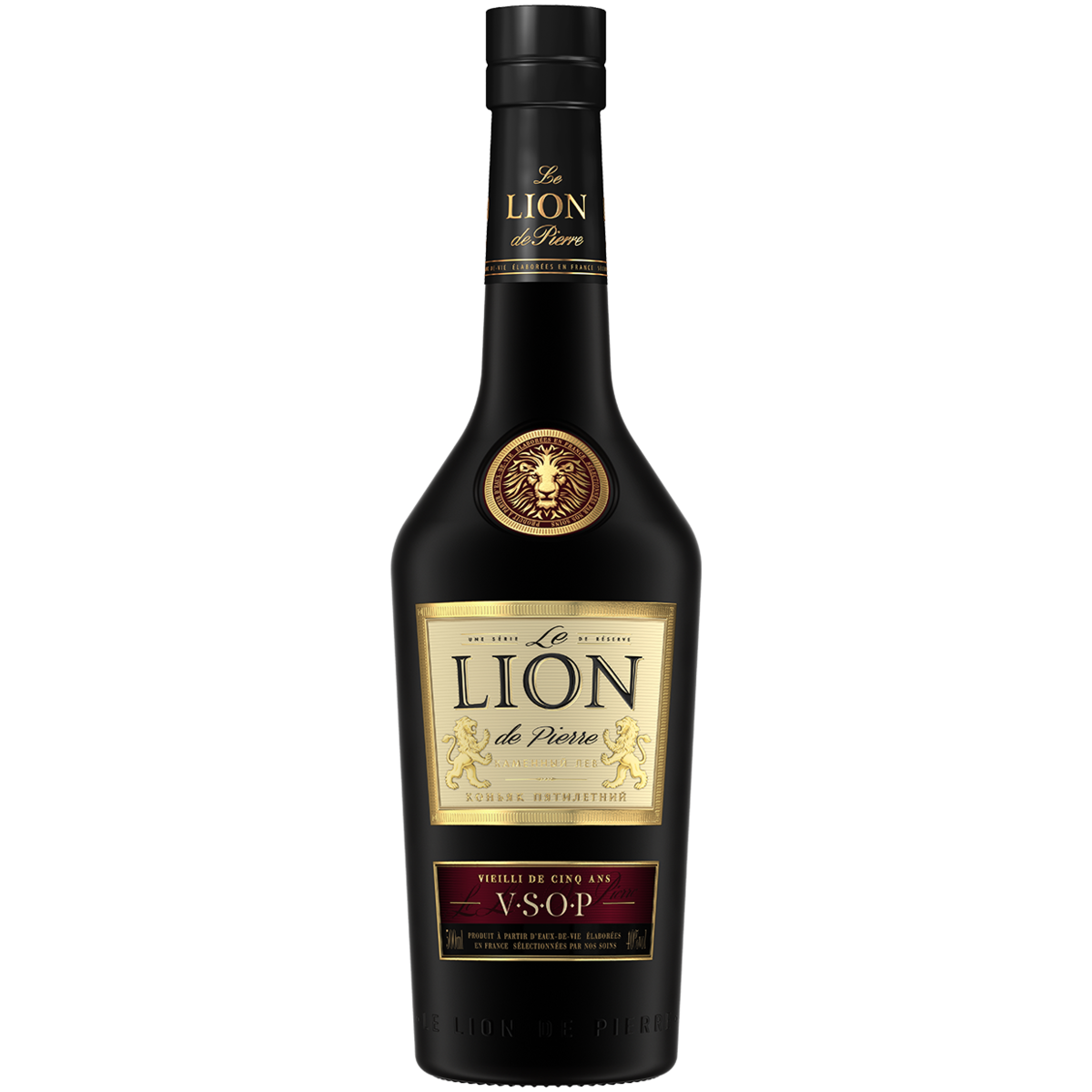 

Коньяк Кам.ЛевLE LION DE PIERRE5*40%0,25