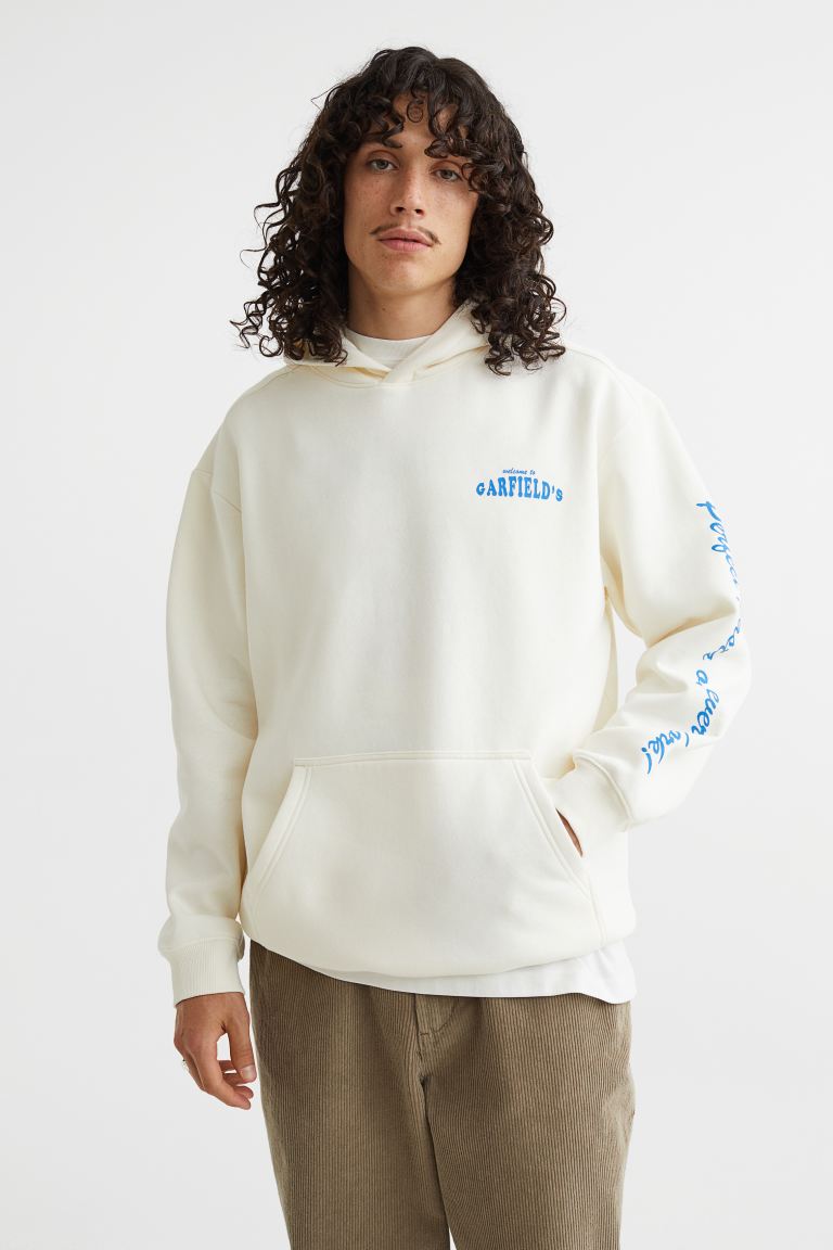 

Худи мужское H&M 1065654010 белое XL (доставка из-за рубежа), 1065654010