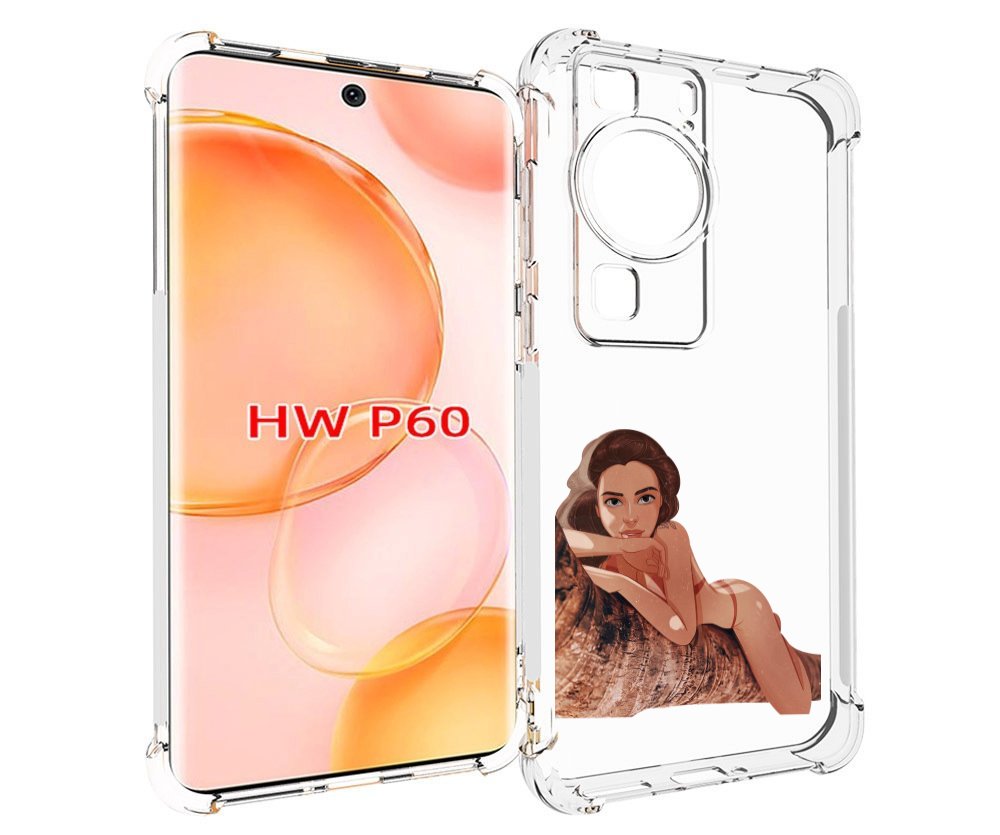 

Чехол MyPads амазонка-на-дереве для Huawei P60, Tocco