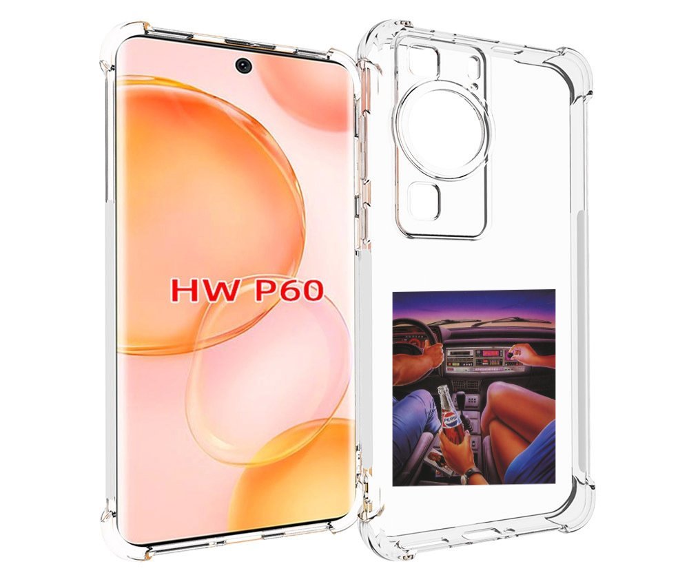 Чехол MyPads американская машина салон для Huawei P60