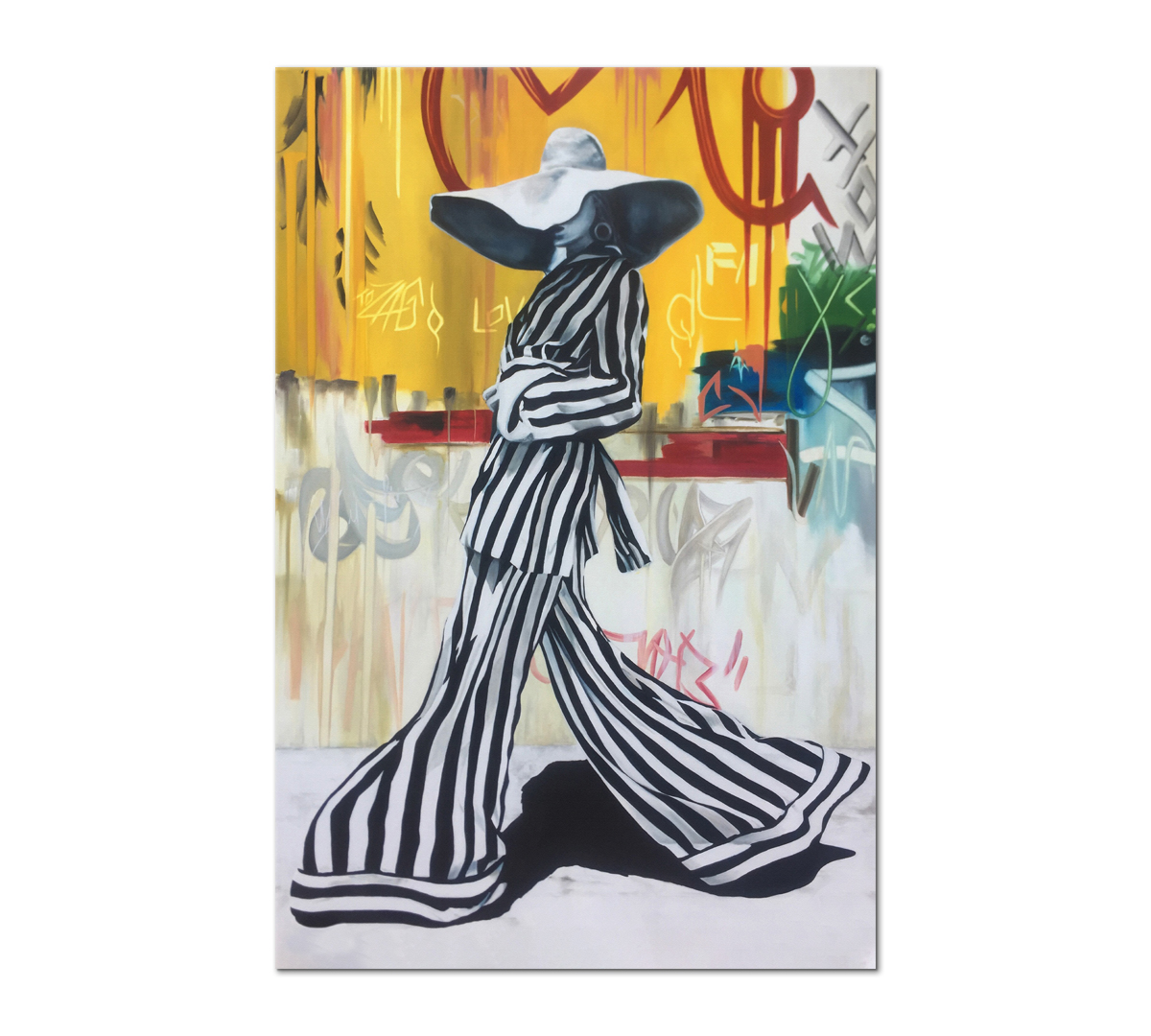 

Картина интерьерная на холсте Poly Print Art Репродукция картины 4 Синды Вале 60х90 см.
