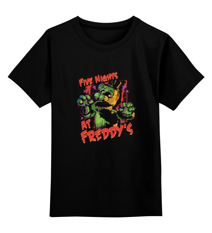 

Футболка детская Printio Пять ночей у фредди (five nights at freddy’s) цв. черный р. 140, Пять ночей у фредди (five nights at freddy’s)