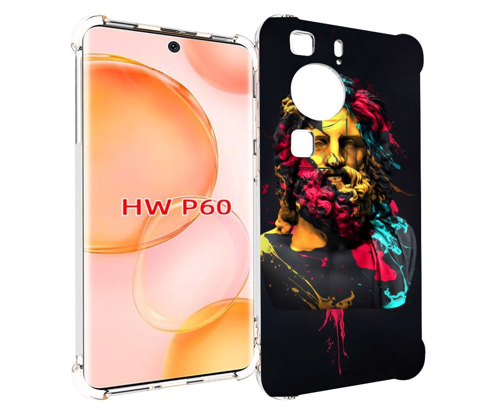 

Чехол MyPads арт-статуя-краски для Huawei P60, Tocco