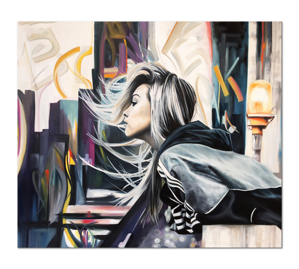 

Картина на холсте Poly Print Art Репродукция картины 2 Синды Вале 60х50 см.