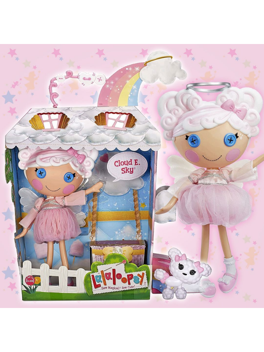 Кукла Barbie Lalaloopsy Лалапупси 33 см Cloud E, Sky с питомцем пуделем