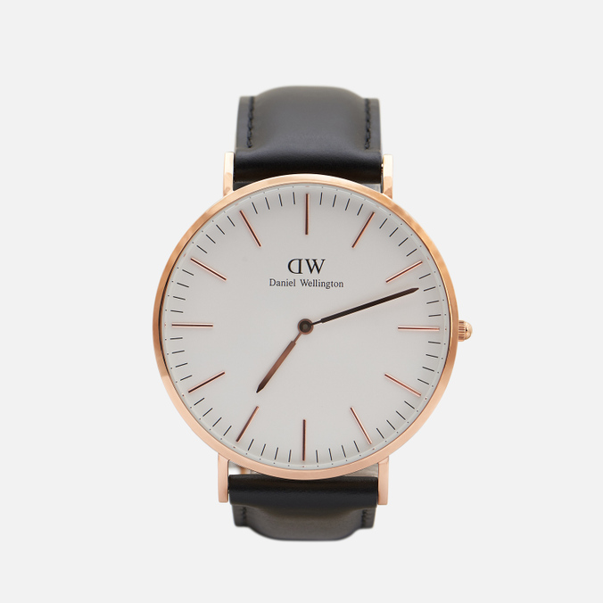 фото Наручные часы мужские daniel wellington classic sheffield dw00100007_чёрный