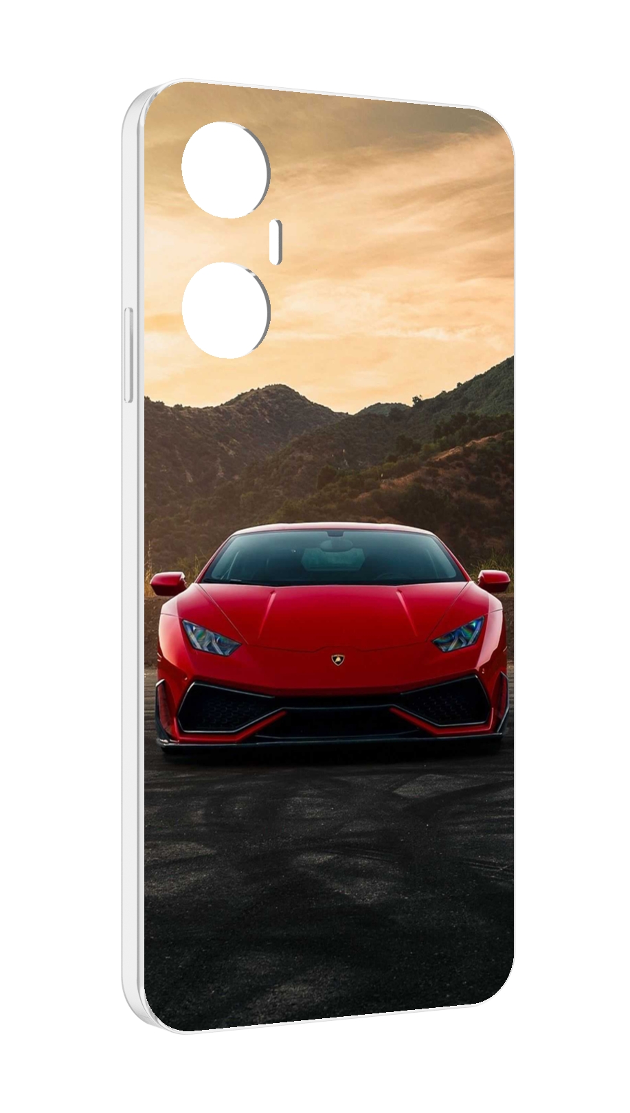 

Чехол MyPads lamborghini 1 мужской для Infinix Hot 20 5G, Прозрачный, Tocco