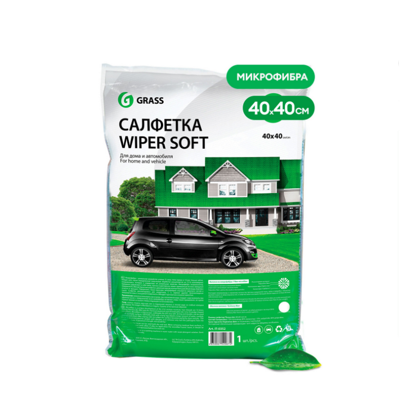 Grass Салфетка микрофибра Wiper Soft 100 IT-0352