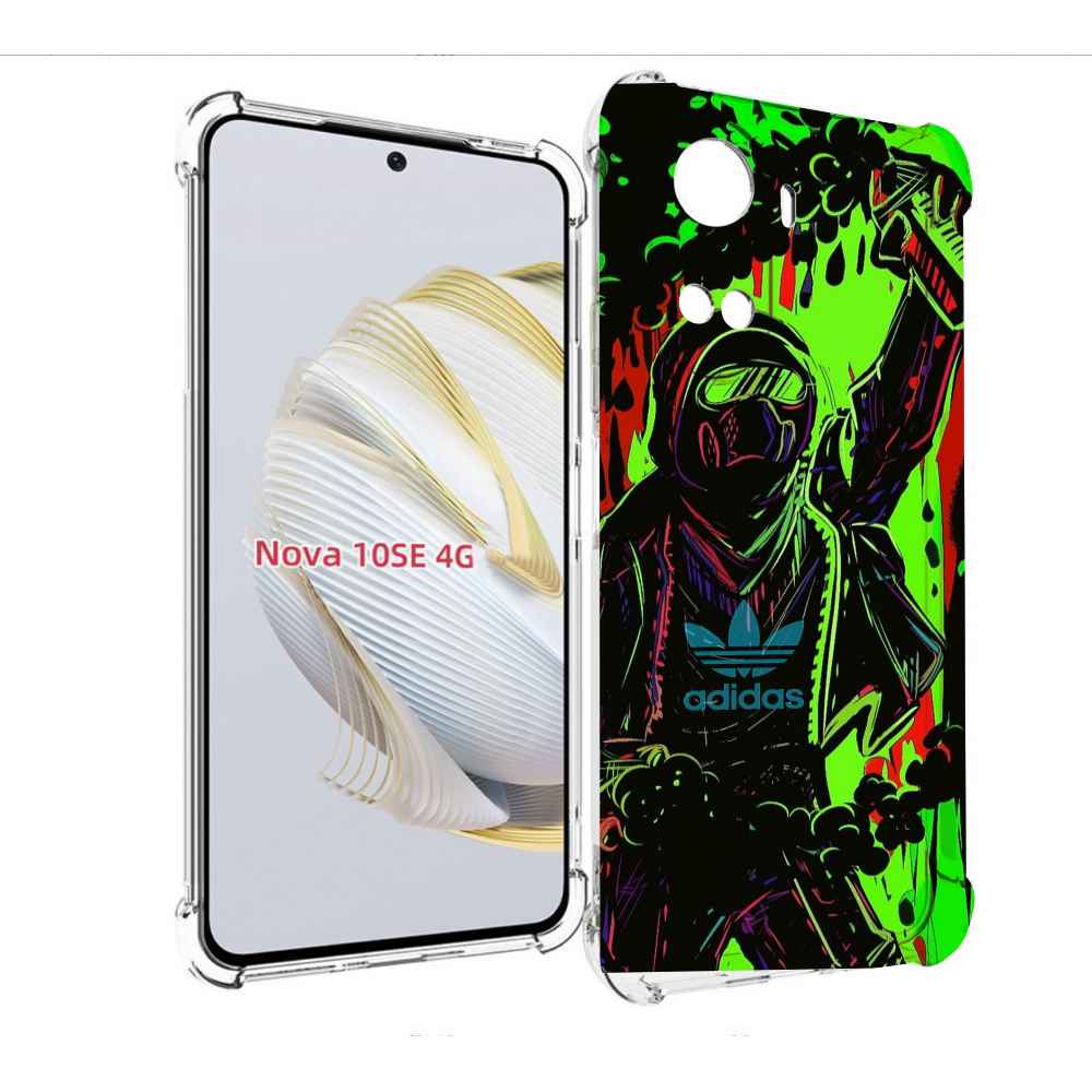 

Чехол MyPads мужчина в красках адидас для Huawei Nova 10 SE, Прозрачный, Tocco