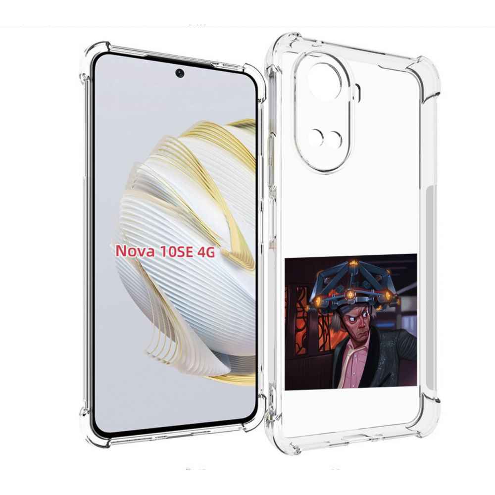 

Чехол MyPads назад-в-будущее для Huawei Nova 10 SE, Прозрачный, Tocco