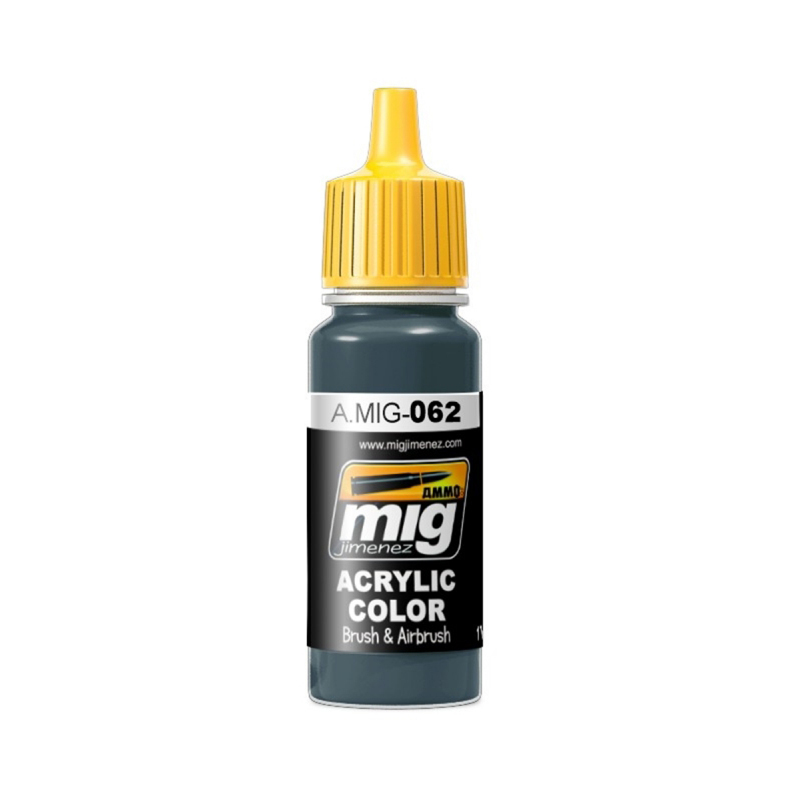 

Краска акриловая Ammo Mig FRENCH BLUE (французский синий) AMIG0062