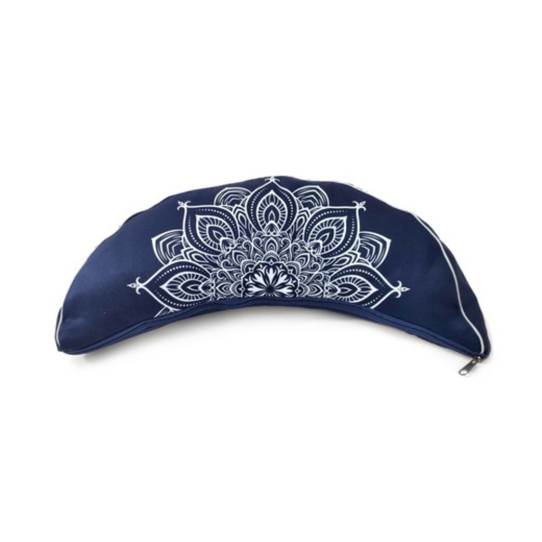 

Подушка для медитации полумесяц Mandala Blue, Синий, полумесяц Mandala Blue
