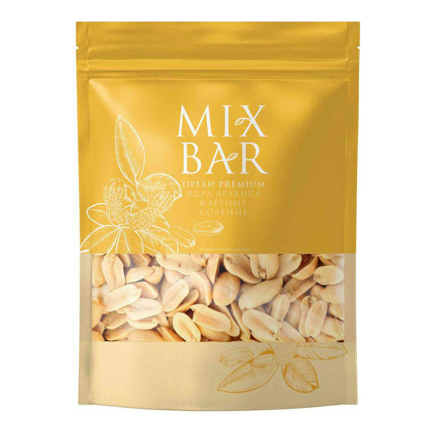 

Арахис Mixbar Premium жареный соленый 100 г