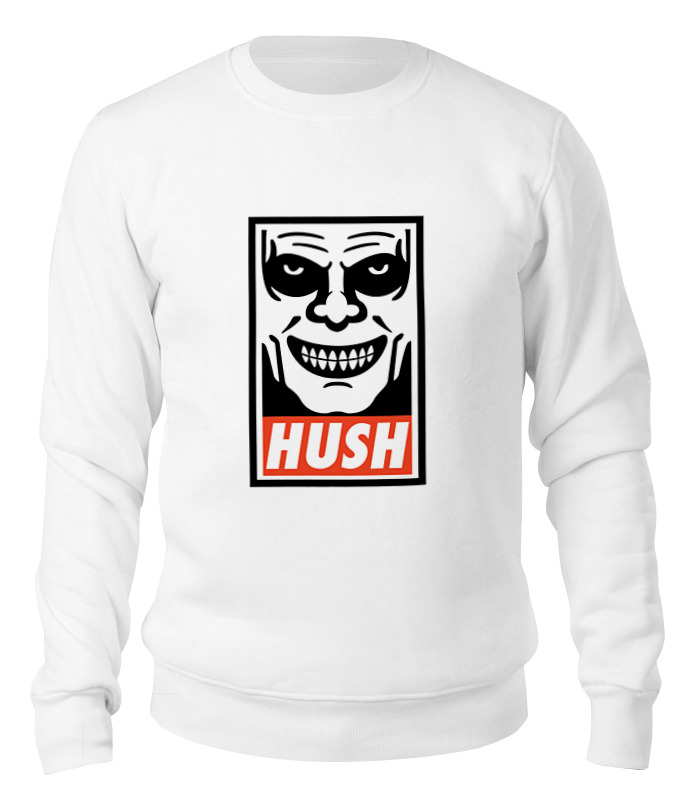 

Свитшот унисекс Printio Hush (buffy) белый XS, Hush (buffy)
