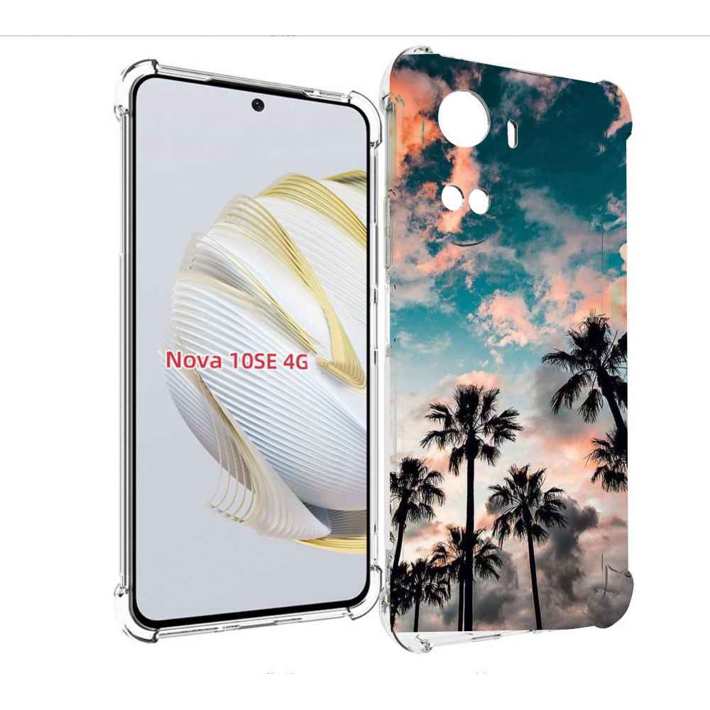 

Чехол MyPads небо-с-пальмами для Huawei Nova 10 SE, Прозрачный, Tocco