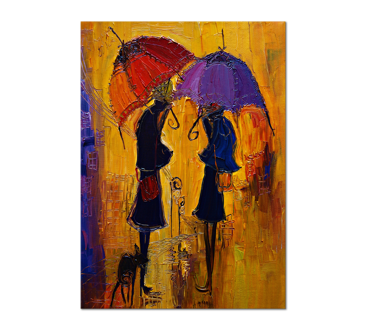 

Картина на холсте Poly Print Art Репродукция картины 3 автор Юстина Копаня 50х70 см.