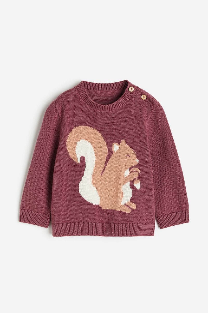 

Джемпер детский H&M 1161316, розовый, 68, 1161316