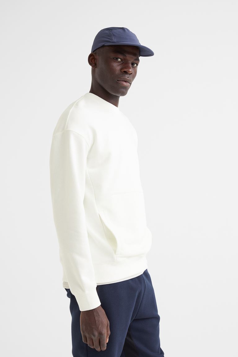 

Свитшот мужской H&M 1066458002 белый M (доставка из-за рубежа), 1066458002