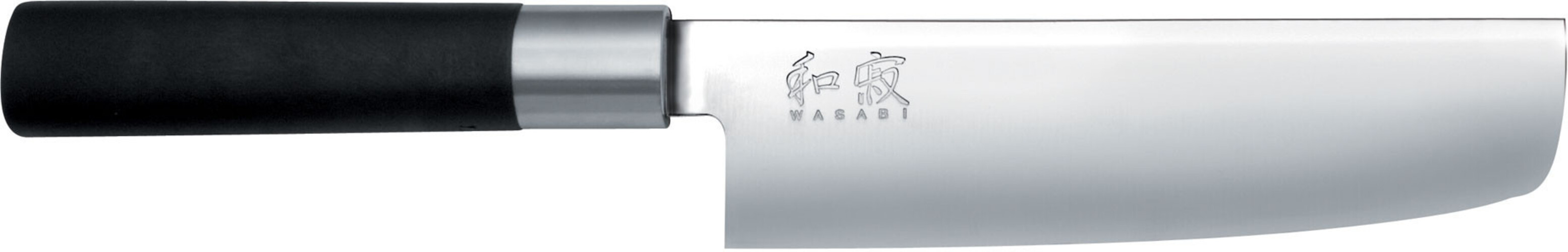 

Нож кухонный KAI Wasabi Black 6716N, 16,5 см, 6716N
