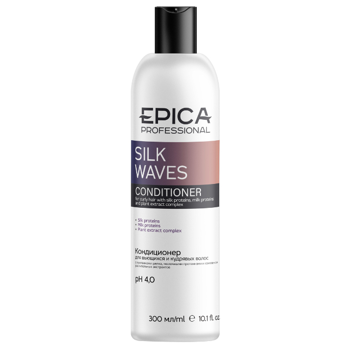 Кондиционер для вьющихся волос Epica /Silk Waves 300 мл кондиционер silk therapy