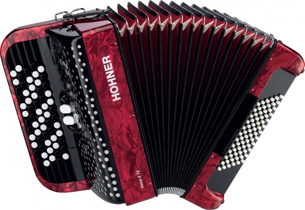 фото Аккордеон hohner a4263 nova ii 72 red