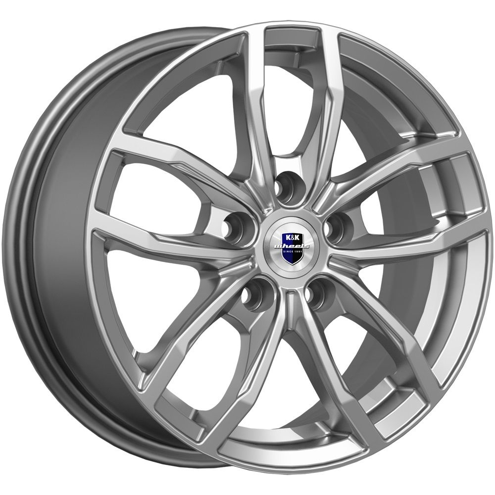 

Колесный диск K&K Фрост (КС1048) 6.5x15 ET46 5x114.3 D67.1 Дарк платинум, арт. 80342, Фрост (КС1048)