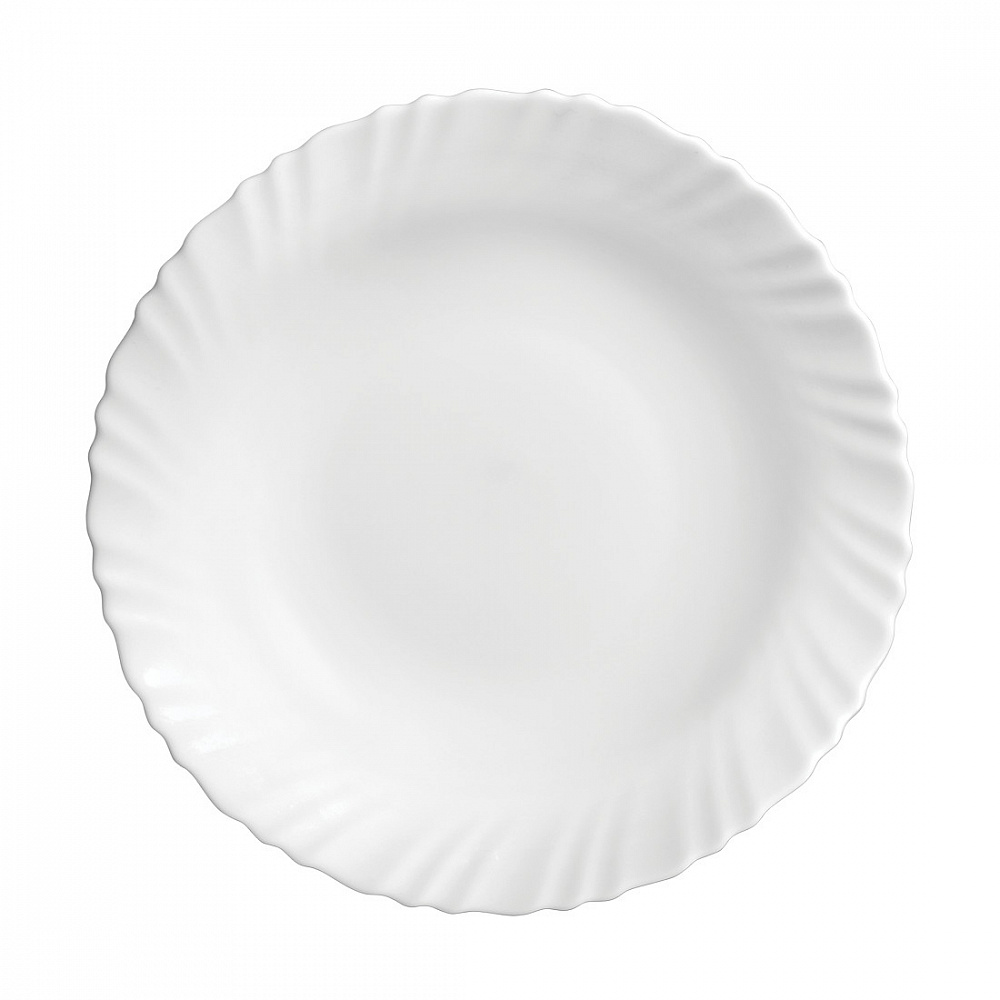 Тарелка суповая, La Opala, Classigue, White, 225мм, 6шт