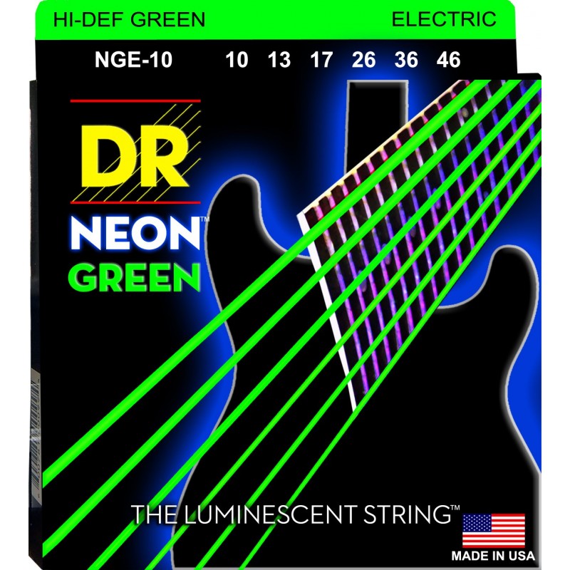 фото Струны для электрогитары dr string nge-10