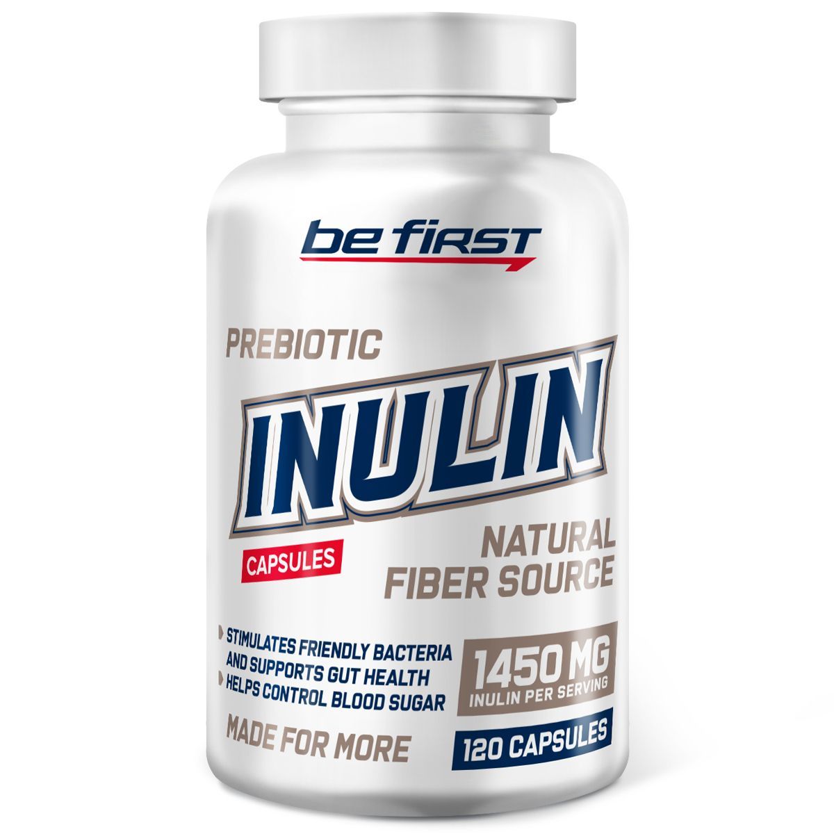 

Be First Inulin, 120 капсул, Inulin, 120 капсул