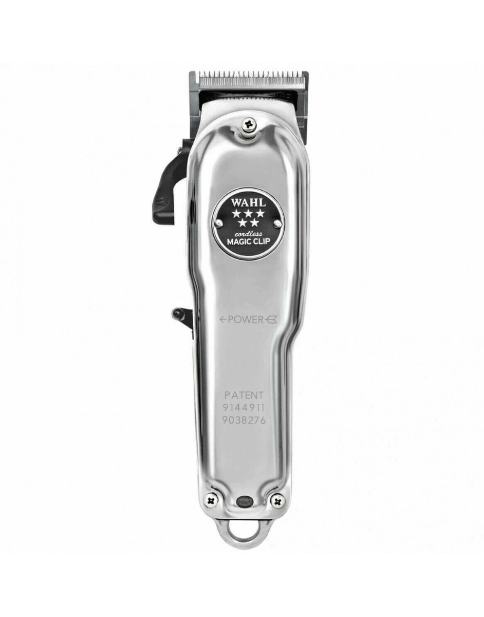 Машинка для стрижки волос Wahl Magic Clip Cordless Metal Edition серебристый