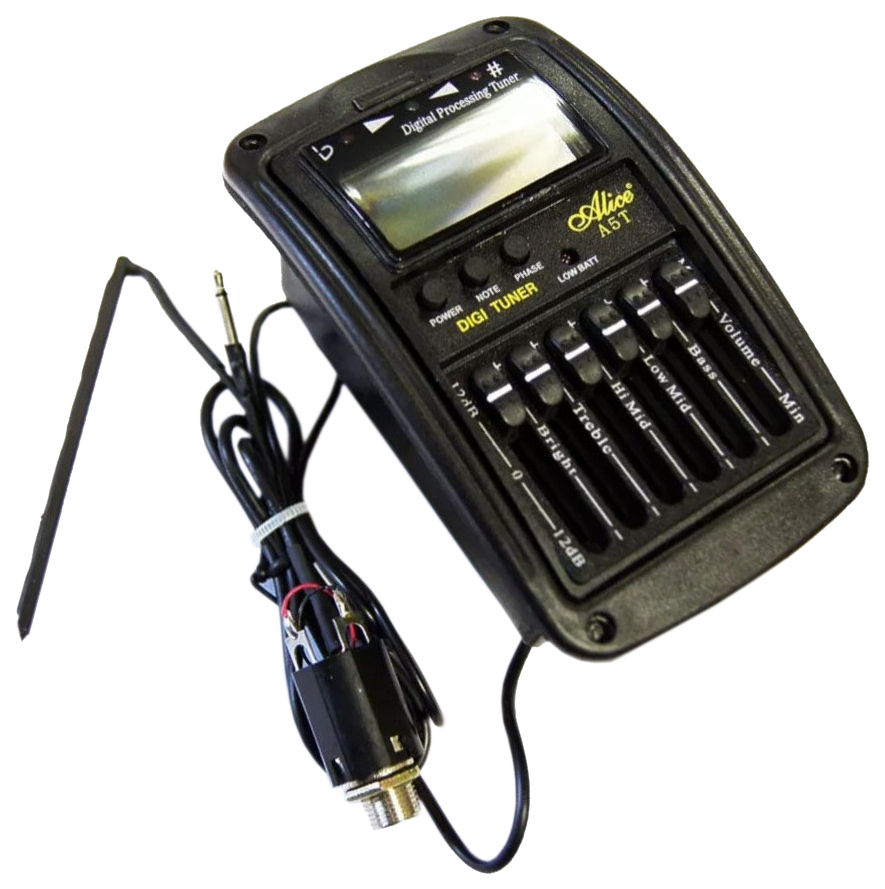 

Звукосниматель пьезодатчик Alice EQ-A5T, EQ-A5T