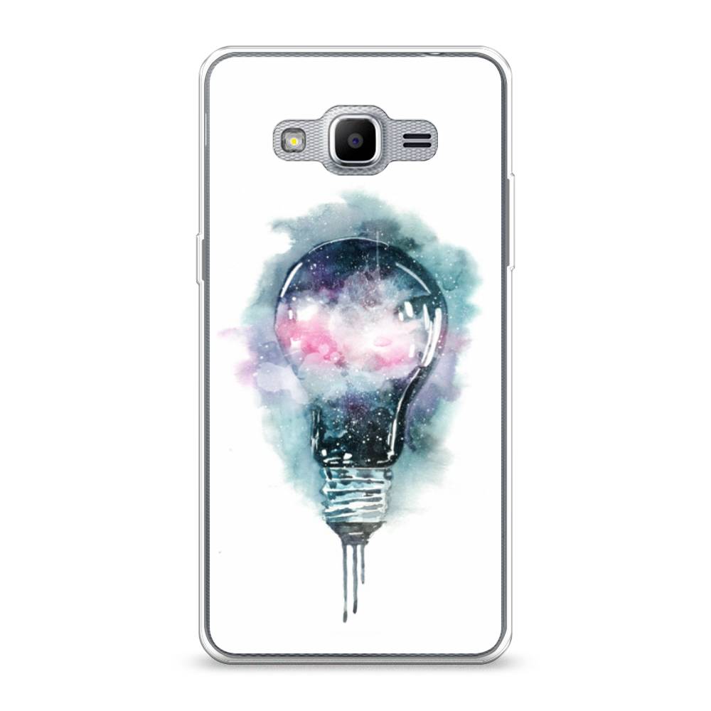 

Чехол на Samsung Galaxy Grand Prime "Волшебная лампа", Белый;серый, 22350-4
