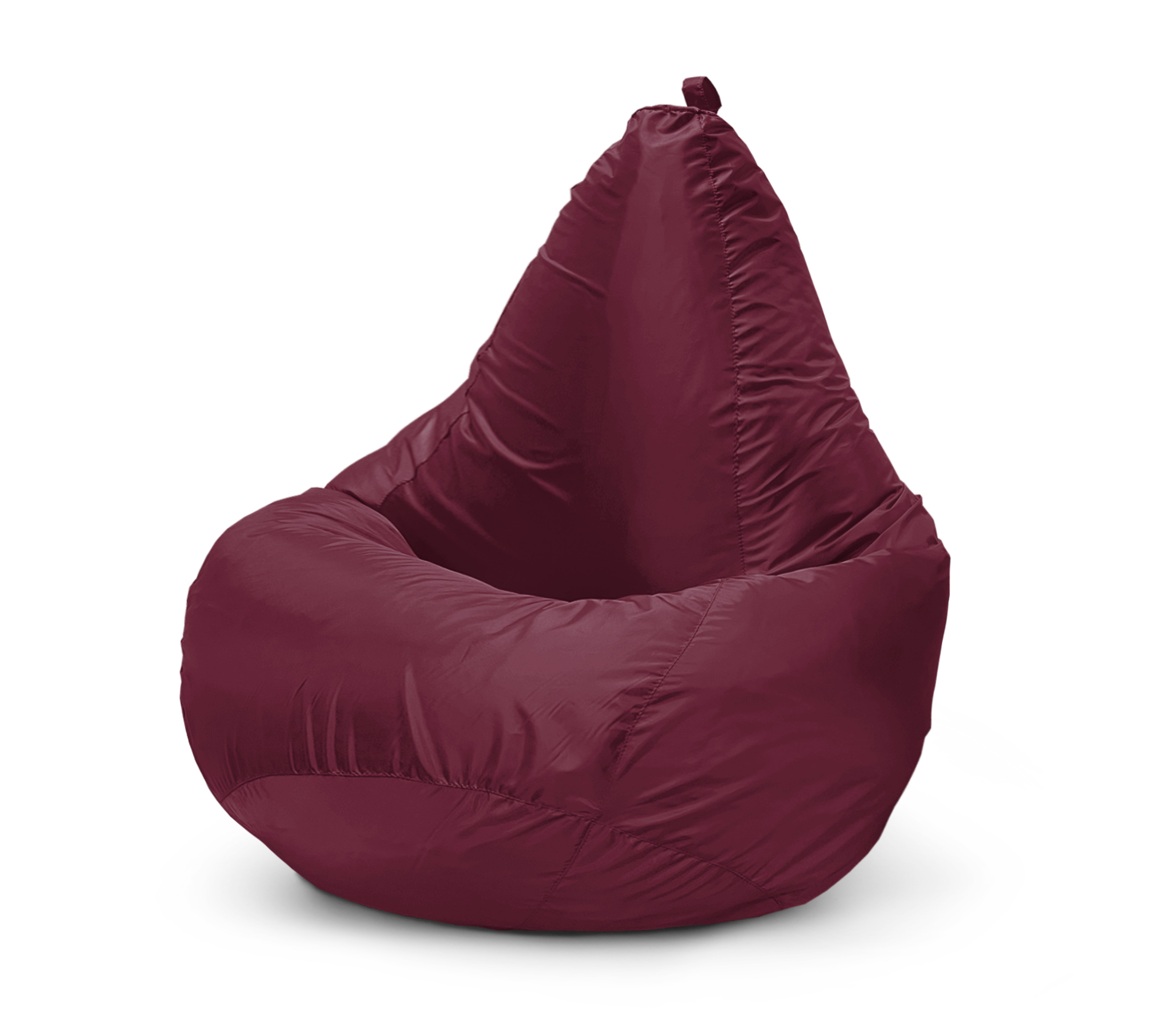 фото Кресло-мешок onpuff пуфик груша, размер xl бордовый оксфорд