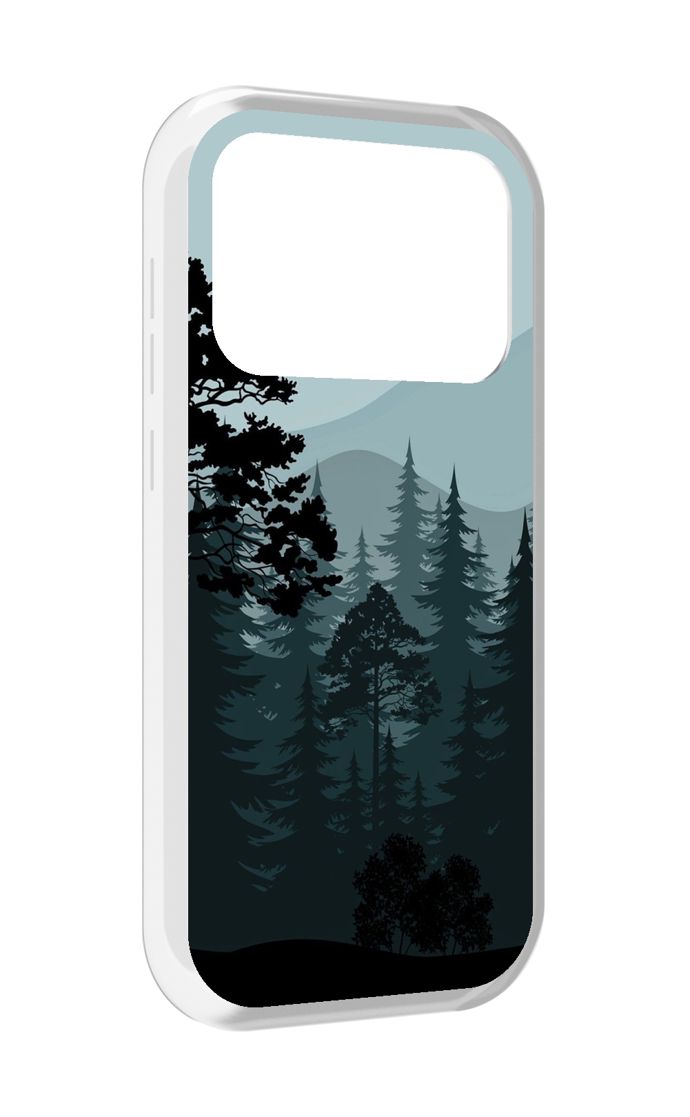 

Чехол MyPads темный лесочек для Oukitel F150 Air1 Pro / F150 Air1, Прозрачный, Tocco