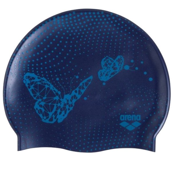 

Шапочка для плавания ARENA Print Junior (темно-синий с бабочками) 94171/235, Print Junior