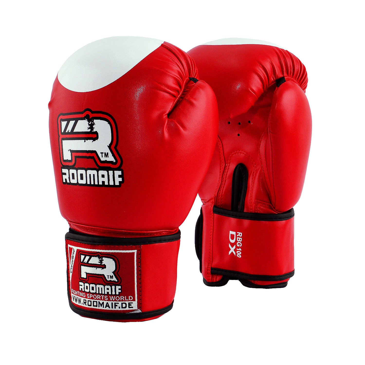 Боксерские перчатки Roomaif Rbg-100 Dx Red (12 oz)