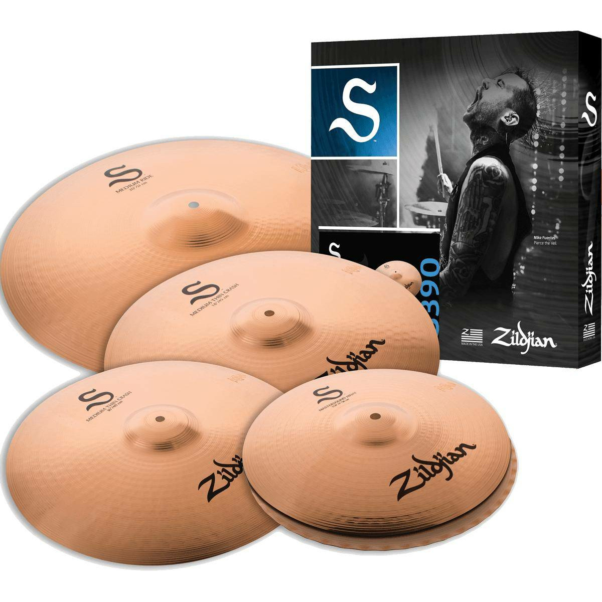 Тарелка для ударной установки ZILDJIAN S390 S PERFORMER SET