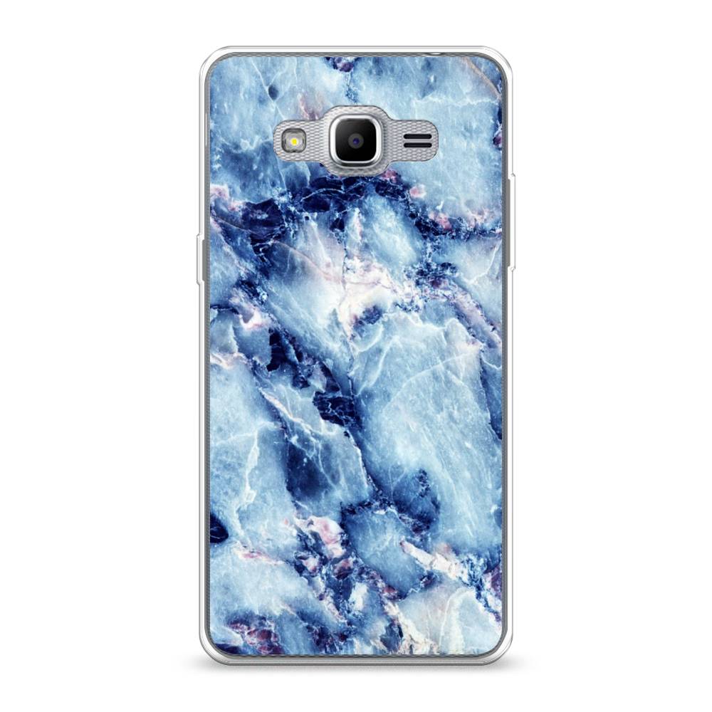 

Чехол на Samsung Galaxy Grand PrimeМрамор с синими прожилками, Синий, 22350-3
