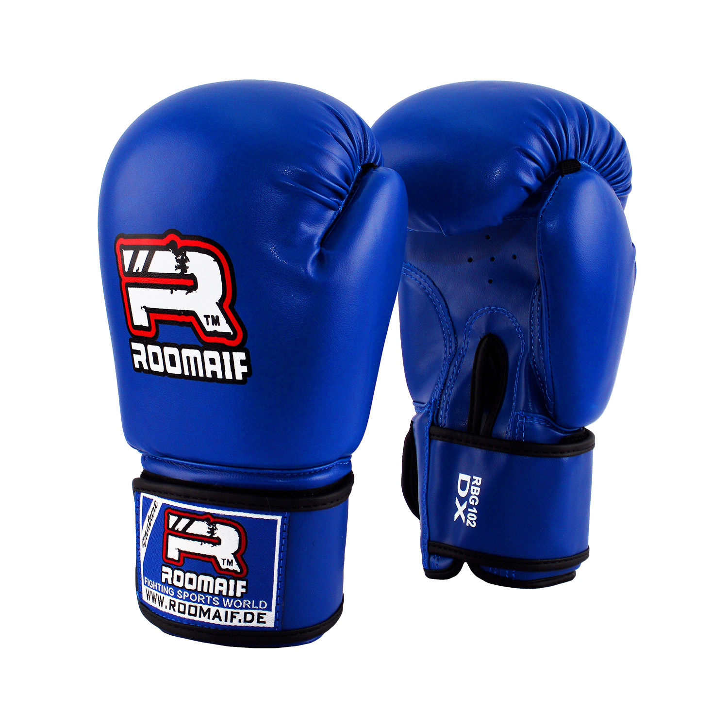 Боксерские перчатки Roomaif Rbg-102 Dx Blue (4 oz)