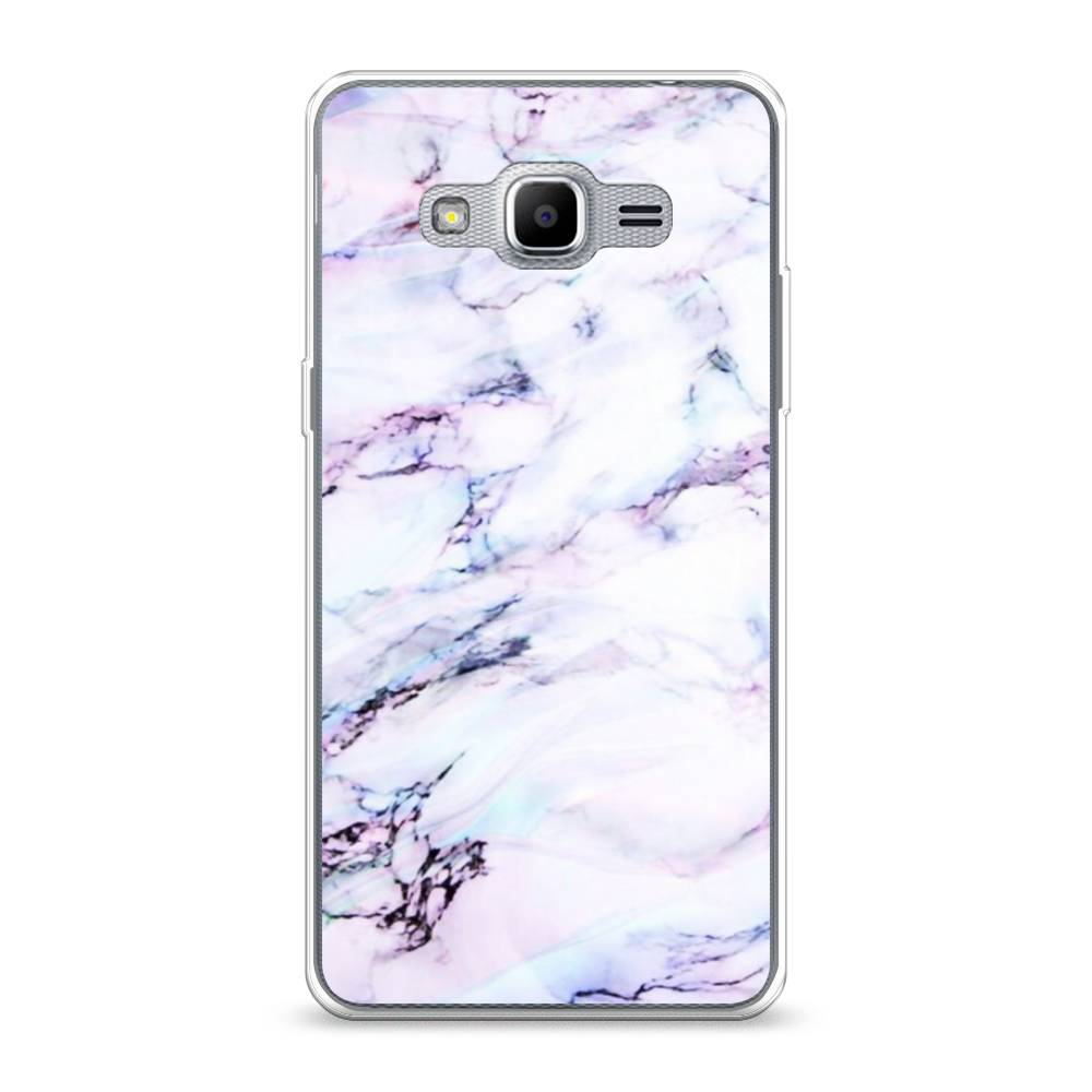 

Чехол на Samsung Galaxy Grand Prime "Радужный мрамор", Серый;фиолетовый, 22350-3