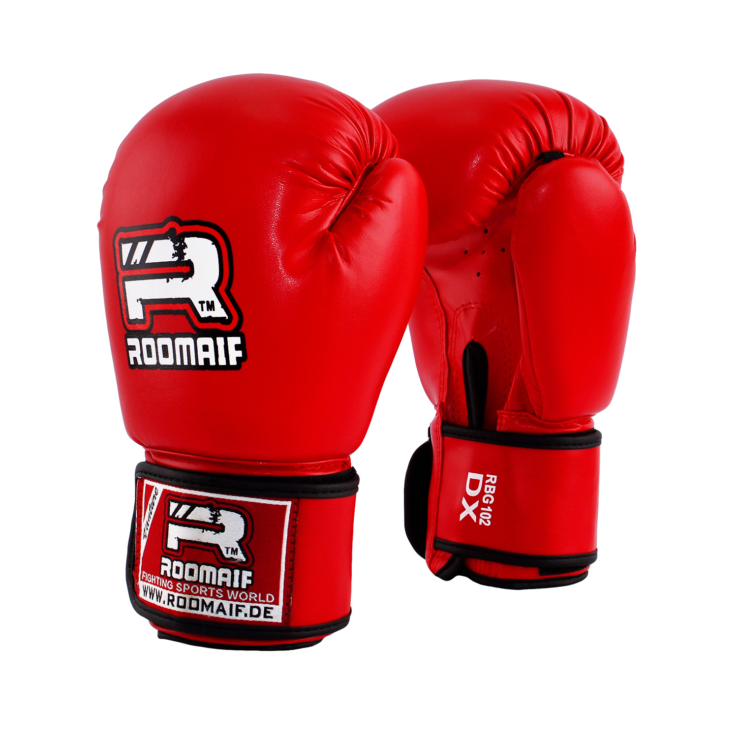Боксерские перчатки Roomaif Rbg-102 Dx Red (2 oz)
