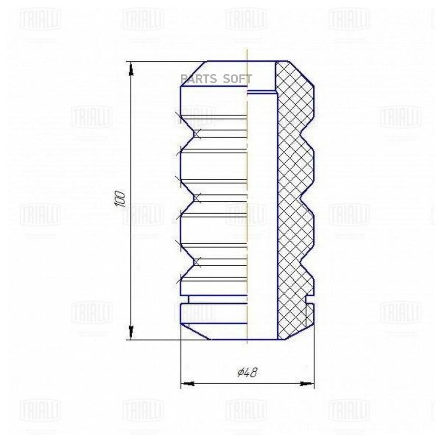 

Буфер (отбойник) для а/м Лада 2170 Priora/2190 Granta (перед. амортизатора кмпл. отбойник