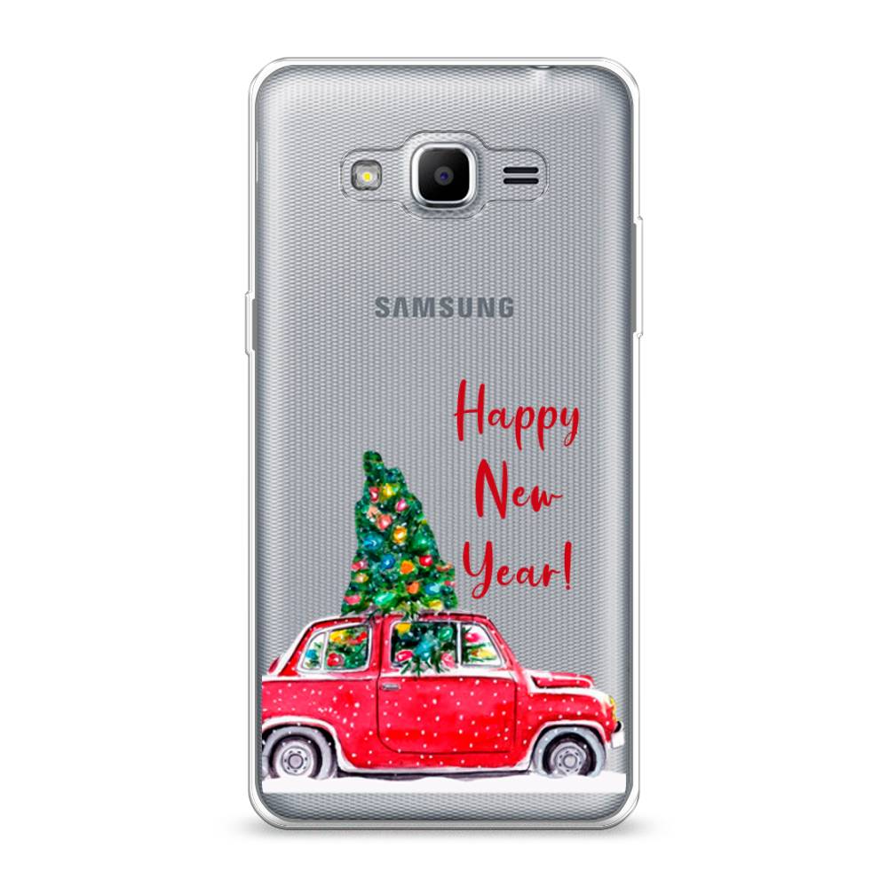 

Чехол на Samsung Galaxy Grand Prime "Happy New Year", Красный;зеленый, 22350-5