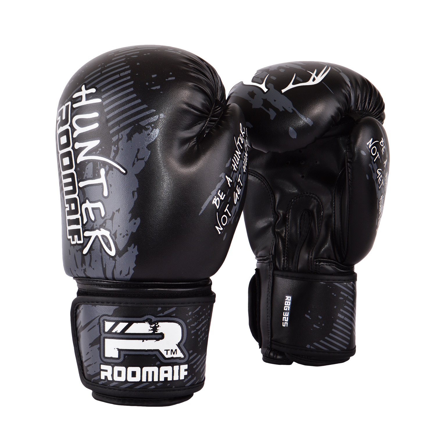 

Боксерские перчатки Roomaif Rbg-325 Dx Black (8 oz), Черный;белый