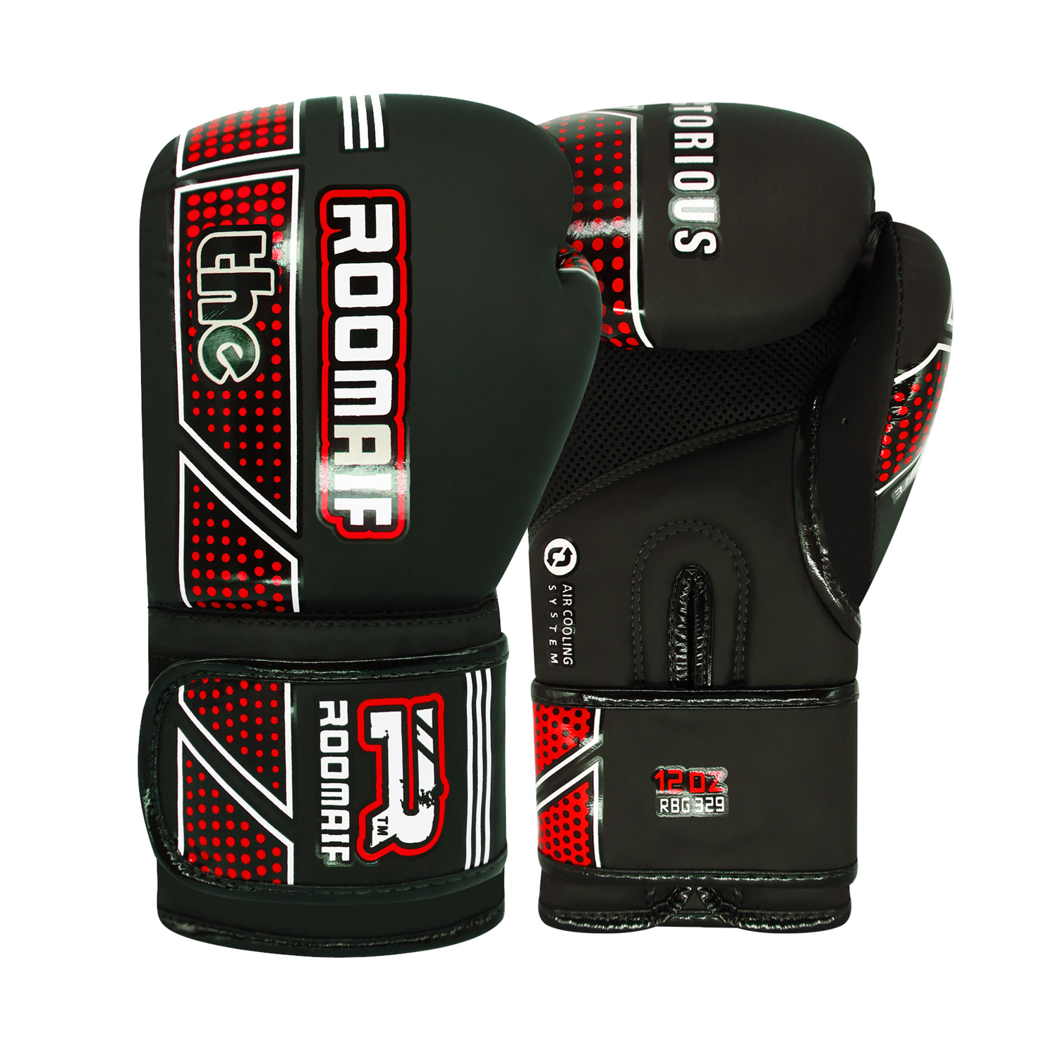 Боксерские перчатки Roomaif Rbg-329 Dx Black (08 oz)