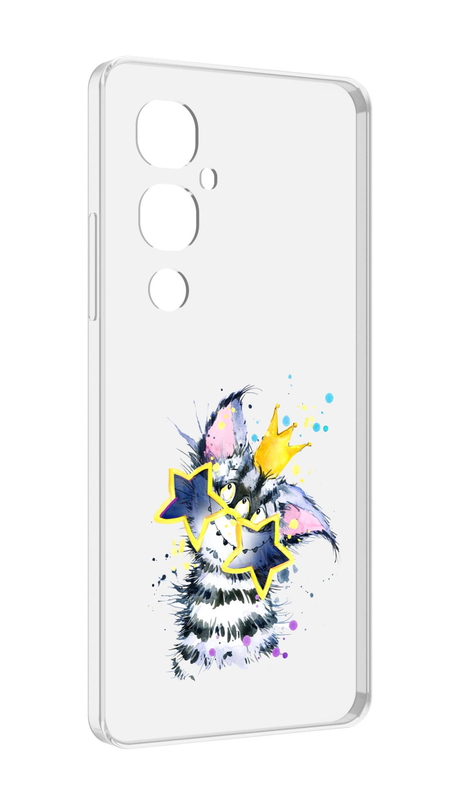 

Чехол MyPads Мартовский Нуся для Tecno Pova 4 Pro, Прозрачный, Tocco