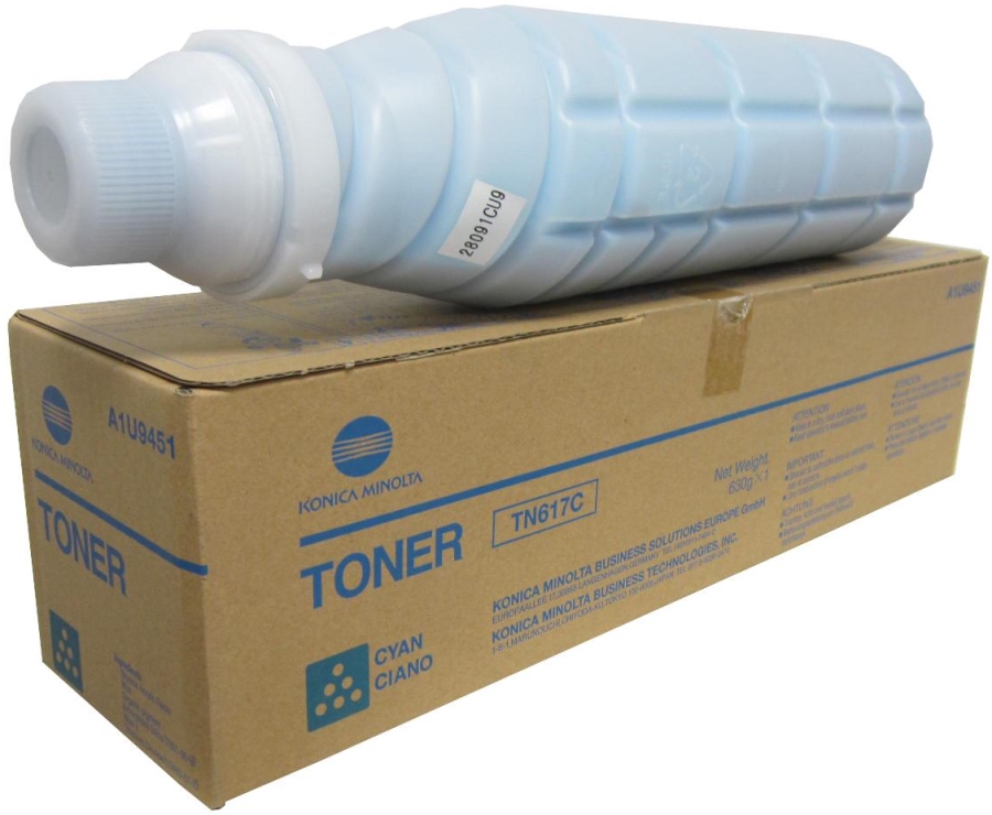 

Картридж для лазерного принтера Konica Minolta TN-617C A1U9451, Blue, оригинал, Голубой