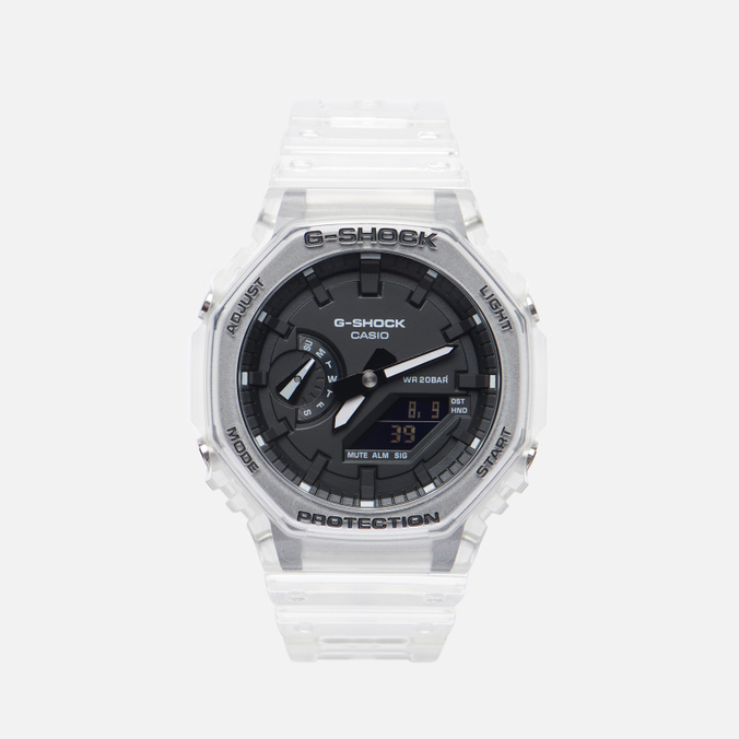 фото Наручные часы унисекс casio g-shock ga-2100ske-7aer skeleton series