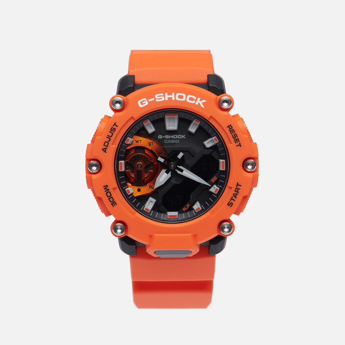 фото Наручные часы унисекс casio g-shock ga-2200m-4aer carbon core guard