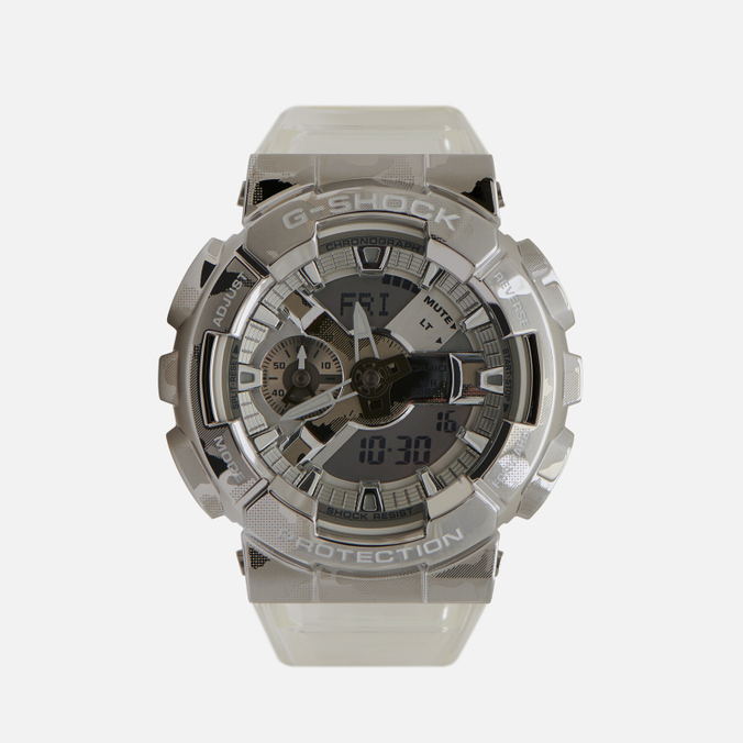 фото Наручные часы мужские casio g-shock gm-110scm-1aer skeleton series